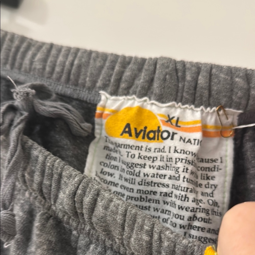 NWT Aviator Nation Men’s Sweatpants - Picture 6 of 6